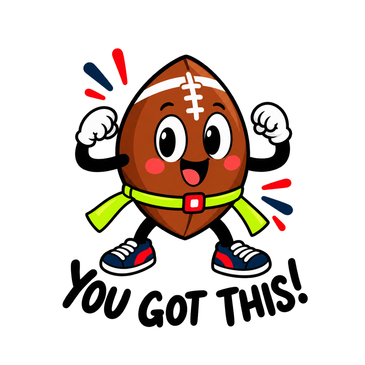 Champ You Got This sticker
